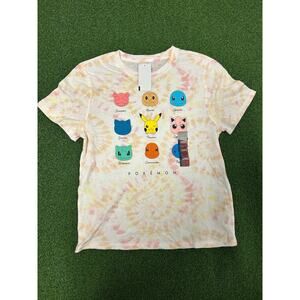 Kids Pokemon T-shirt Tye Die Size L